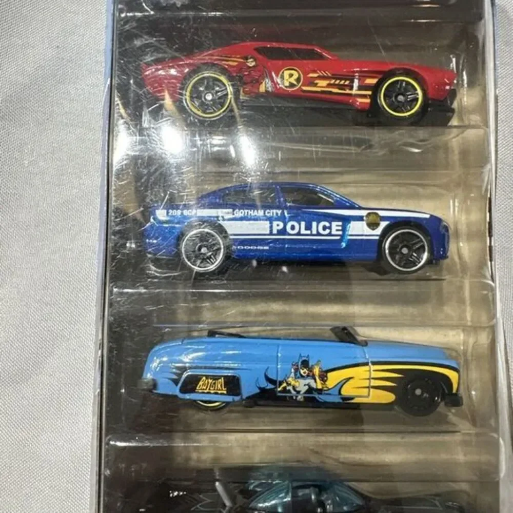 HOT WHEELS Batman - 5 Pack Hly68  Dodge Charger 1966 Batmobile The Bat‎ (SEALED)